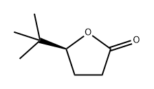 2(3H)-Furanone, 5-(1,1-dimethylethyl)dihydro-, (5S)- Struktur