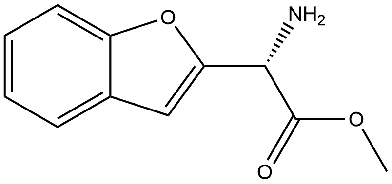1703923-66-3 methyl (S)-2-amino-2-(benzofuran-2-yl)acetate