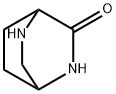 2,5-Diazabicyclo[2.2.2]octan-3-one Struktur