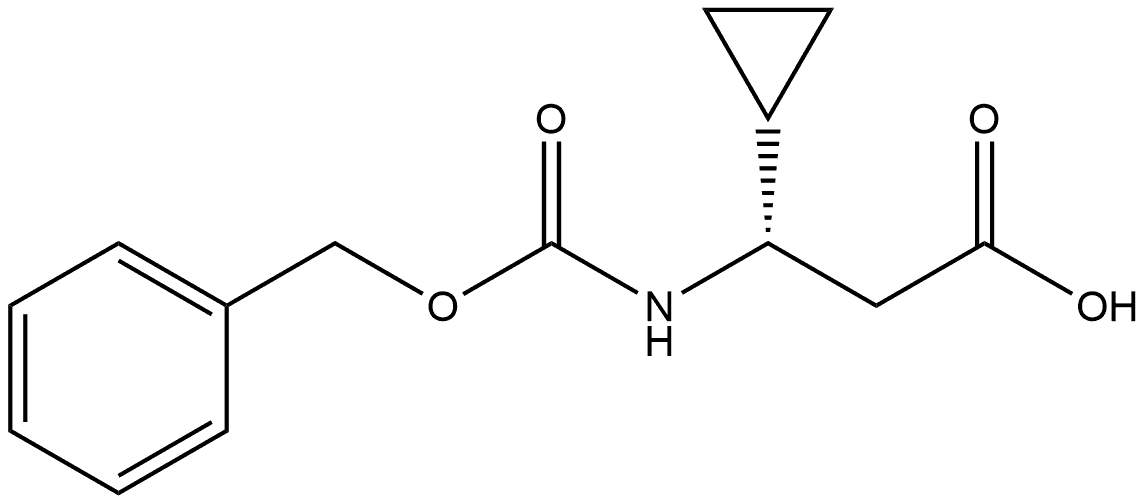 1704958-84-8 (3S)-3-{[(benzyloxy)carbonyl]amino}-3-cyclopropylpropanoic acid