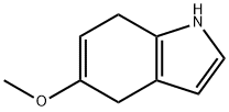 5-Methoxy-4,7-dihydro-1H-indole,17052-39-0,结构式