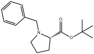 L-Proline, 1-(phenylmethyl)-, 1,1-dimethylethyl ester Structure