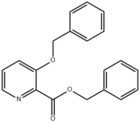 2-Pyridinecarboxylic acid, 3-(phenylmethoxy)-, phenylmethyl ester