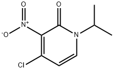 2(1H)-Pyridinone, 4-chloro-1-(1-methylethyl)-3-nitro-|4-氯-1-异丙基-3-硝基吡啶-2(1H)-酮