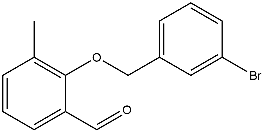 1708214-42-9 2-[(3-Bromophenyl)methoxy]-3-methylbenzaldehyde