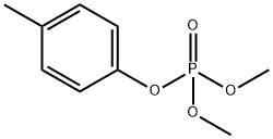 Phosphoric acid dimethyl 4-methylphenyl ester Structure