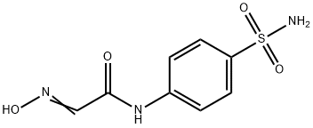 Acetamide, N-[4-(aminosulfonyl)phenyl]-2-(hydroxyimino)- Structure