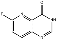 6-氟吡啶并[3,2-D]嘧啶-4(3H)-酮, 171178-32-8, 结构式