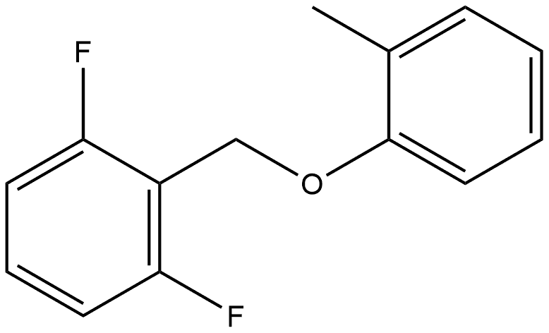 1,3-Difluoro-2-[(2-methylphenoxy)methyl]benzene Structure