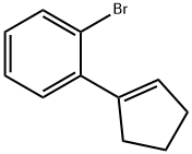 (1-Bromocyclopent-2-en-1-yl)benzene Structure