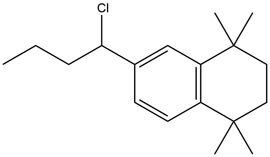 1715247-79-2 6-(1-Chlorobutyl)-1,2,3,4-tetrahydro-1,1,4,4-tetramethylnaphthalene