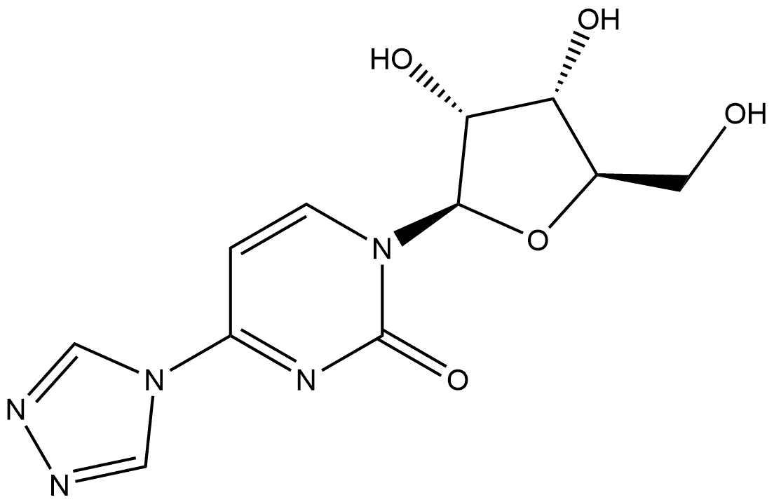 1-β-D-Ribofuranosyl-4-(4H-1,2,4-triazol-4-yl)-2(1H)-pyrimidinone