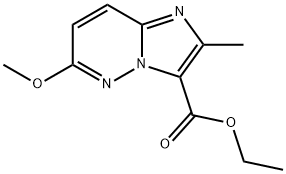 17240-37-8 ETHYL 6-METHOXY-2-METHYLIMIDAZO<1,2-B>PYRIDAZINE-3-CARBOXYLATE