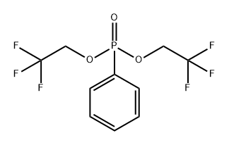 Phosphonic acid, phenyl-, bis(2,2,2-trifluoroethyl) ester (9CI)