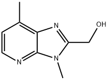 3H-Imidazo[4,5-b]pyridine-2-methanol, 3,7-dimethyl-,172648-07-6,结构式