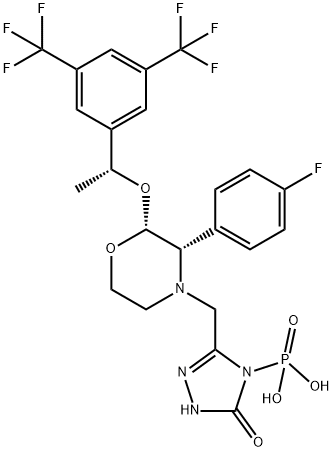 Fosaprepitant Impurity 12 结构式