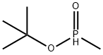 Phosphinic acid, methyl-, 1,1-dimethylethyl ester (9CI) Structure