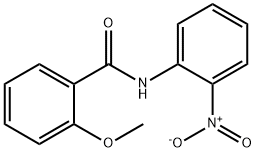 2-methoxy-N-(2-nitrophenyl)benzamide 结构式