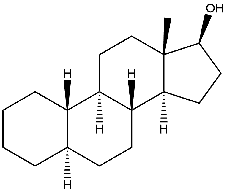 Estran-17-ol, (5α,17β)- Structure