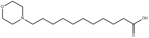 11-吗啡啉十一酸 结构式
