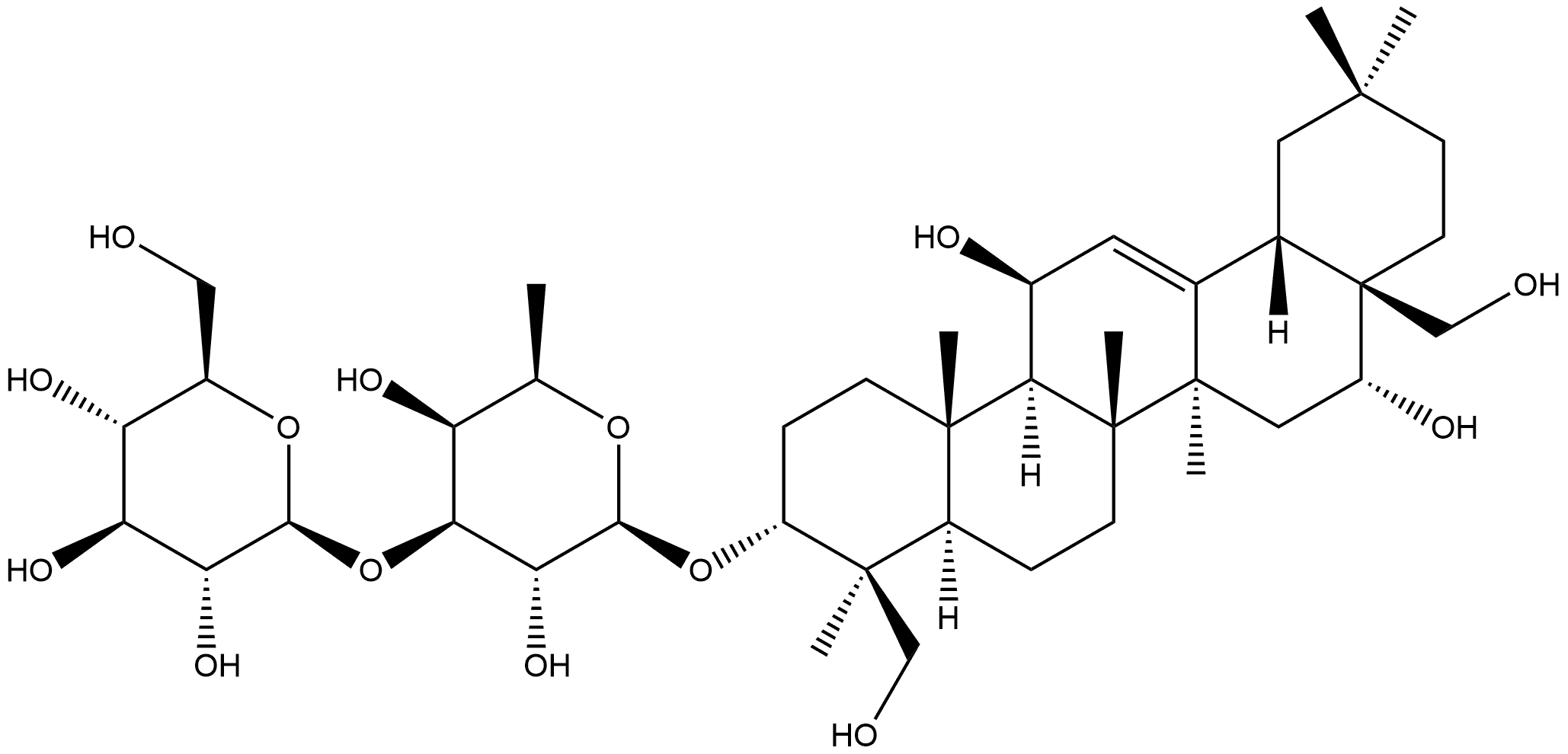 羟基柴胡皂苷A,173559-73-4,结构式