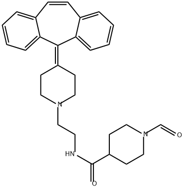 化合物 AT-1015 FREE BASE 结构式