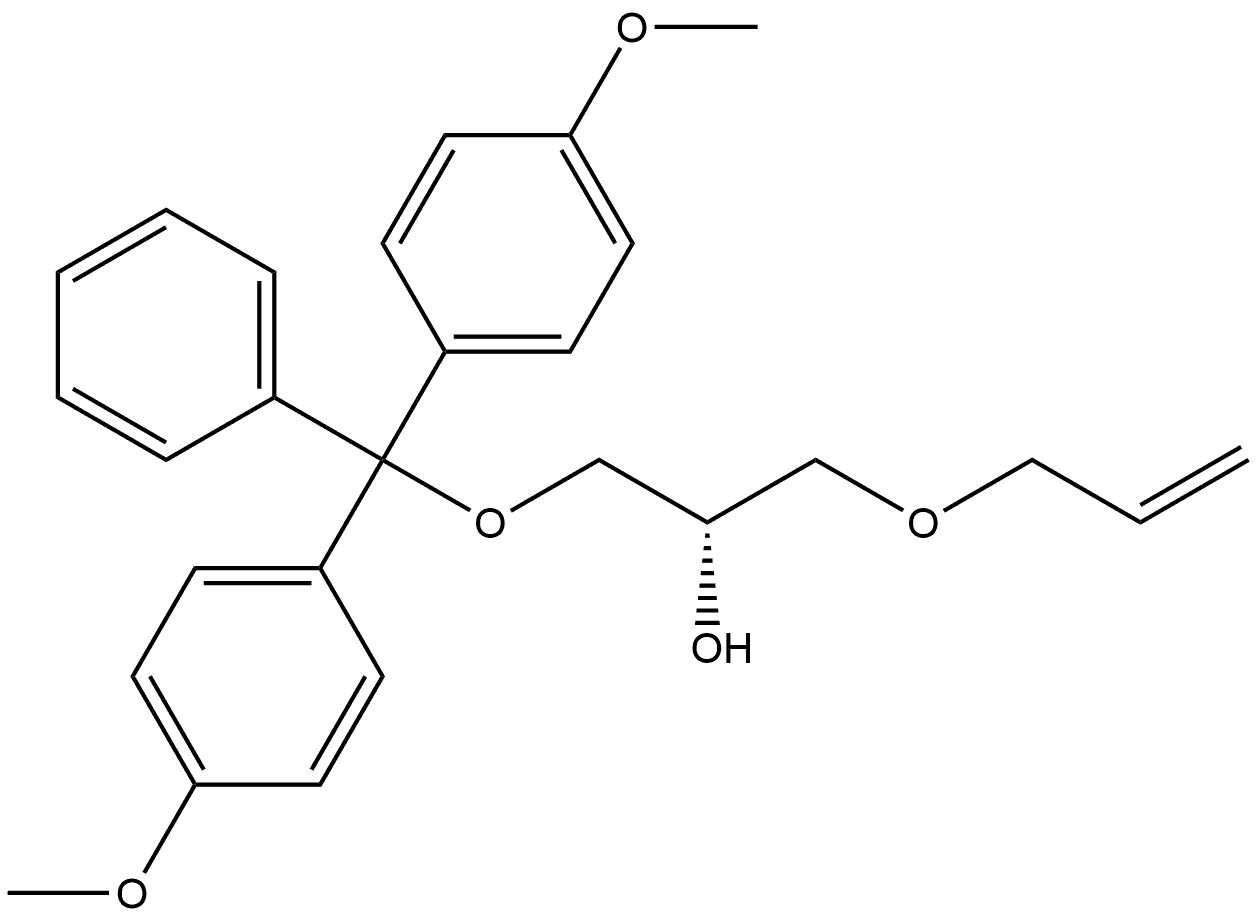 (S)-1-(allyloxy)-3-(bis(4-methoxyphenyl)(phenyl)methoxy)propan-2-ol|(S)-1-(烯丙氧基)-3-(双(4-甲氧基苯基)(苯基)甲氧基)丙-2-醇