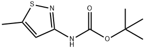 Carbamic acid, (5-methyl-3-isothiazolyl)-, 1,1-dimethylethyl ester (9CI),174078-94-5,结构式