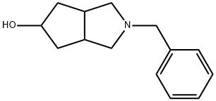 Octahydro-?2-?(phenylmethyl)?cyclopenta[c]?pyrrol-?5-?ol Structure