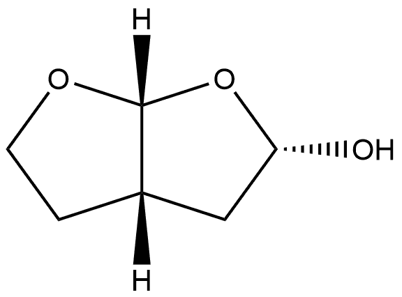 (2S,3AS,6AR)-六氢呋喃[2,3-B]呋喃-2-醇,174497-43-9,结构式