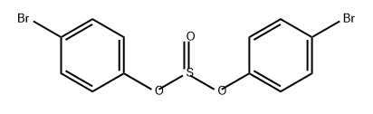 Phenol, 4-bromo-, sulfite (2:1) 结构式