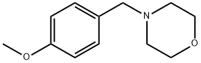 Morpholine, 4-[(4-methoxyphenyl)methyl]- Struktur