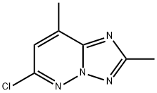[1,2,4]Triazolo[1,5-b]pyridazine, 6-chloro-2,8-dimethyl- Structure