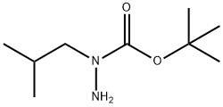 Hydrazinecarboxylic acid, 1-(2-methylpropyl)-, 1,1-dimethylethyl ester,175233-52-0,结构式