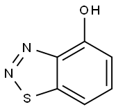 1,2,3-Benzothiadiazol-4-ol Structure