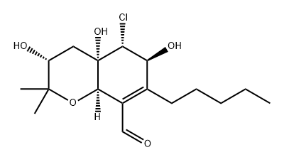 胞孢菌素 B, 175413-74-8, 结构式