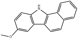 11H-Benzo[a]carbazole, 8-methoxy- Struktur