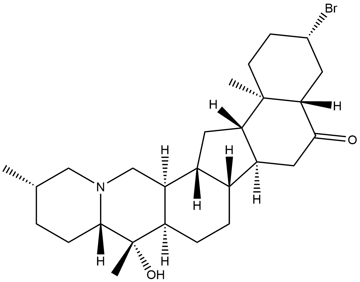 3-BETA-BROMO-IMPERIALINE Struktur