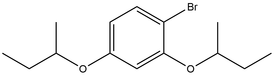 1-Bromo-2,4-bis(1-methylpropoxy)benzene Structure