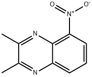 Quinoxaline, 2,3-dimethyl-5-nitro- Structure