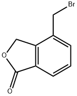 4-(溴甲基)异苯并呋喃-1(3H)-酮,177166-14-2,结构式