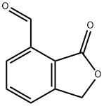 4-Isobenzofurancarboxaldehyde, 1,3-dihydro-3-oxo- Struktur