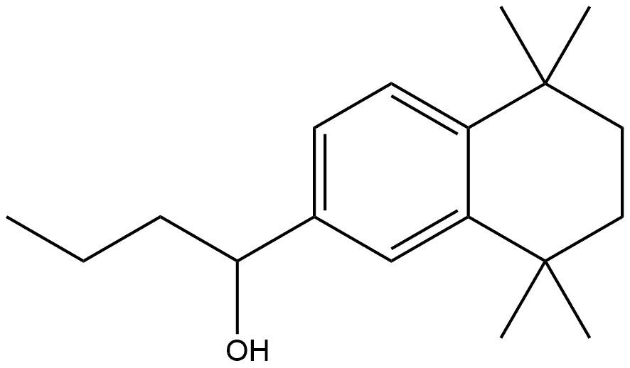 5,6,7,8-Tetrahydro-5,5,8,8-tetramethyl-α-propyl-2-naphthalenemethanol,1771971-94-8,结构式