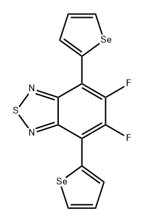 5,6-二氟-4,7-二(硒吩-2-基)苯并[C][1,2,5]噻二唑,1772705-17-5,结构式