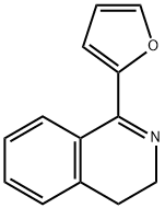Isoquinoline, 1-(2-furanyl)-3,4-dihydro- 化学構造式