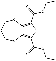 DIETHYL 3 4-PROPYLENEDIOXYTHIOPHENE-2 5& Structure