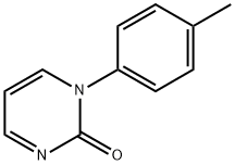 2(1H)-Pyrimidinone, 1-(4-methylphenyl)- Structure