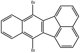 7,12-DIBROMOBENZO[K]FLUORANTHENE, 1776921-40-4, 结构式