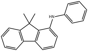 9H-Fluoren-1-amine, 9,9-dimethyl-N-phenyl-,1776969-78-8,结构式