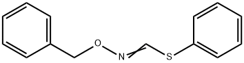 Methanimidothioic acid, N-(phenylmethoxy)-, phenyl ester 结构式